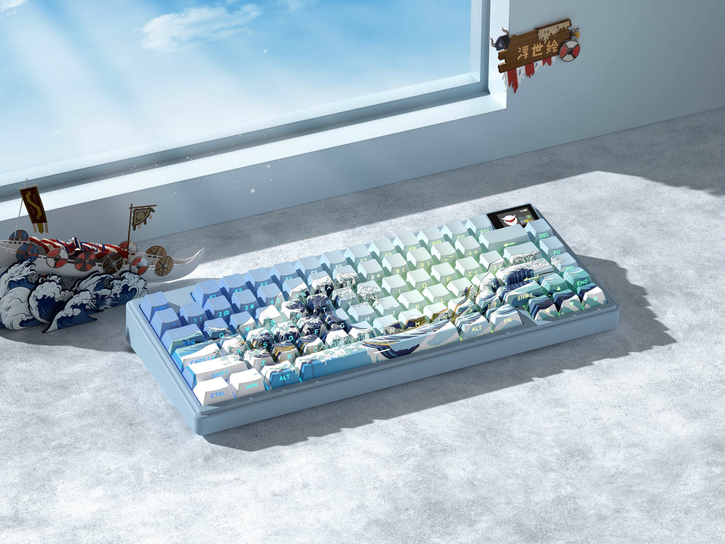K75 Pro 75% CNC Aluminum Wireless Gasket Mechanical Keyboard