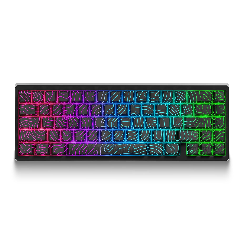 M67 JadeStone Interstellar Black Tri-Mode RGB Mechanical Keyboard
