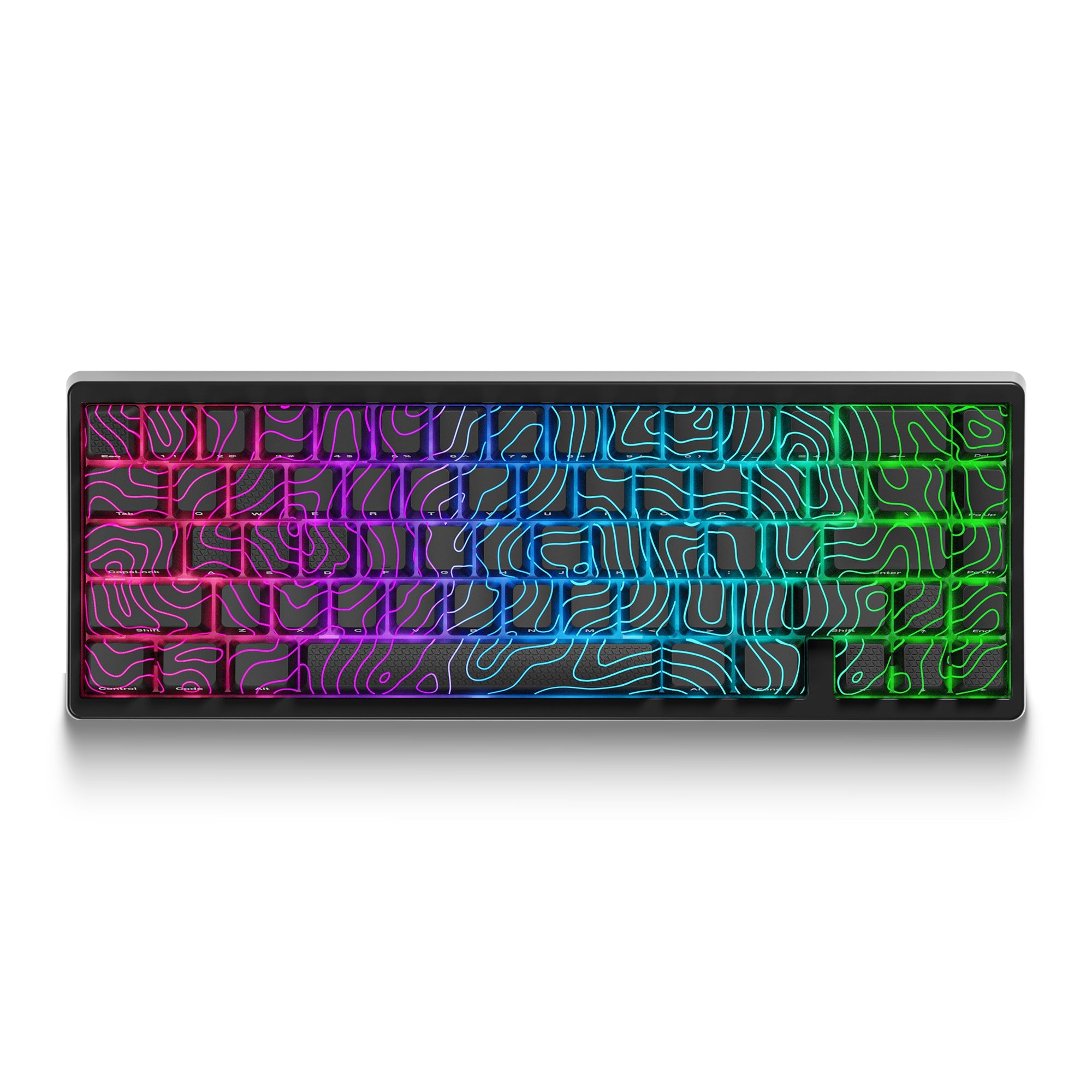 M67 JadeStone Interstellar Black Tri-Mode RGB Mechanical Keyboard